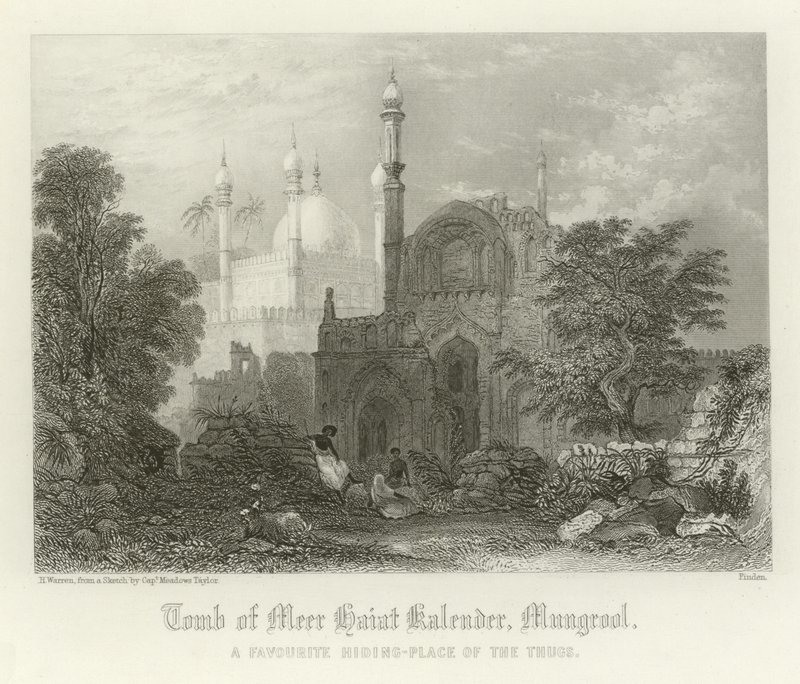 Tombe de Meer Haiat Kalender, Mungrool, Inde - Henry Warren