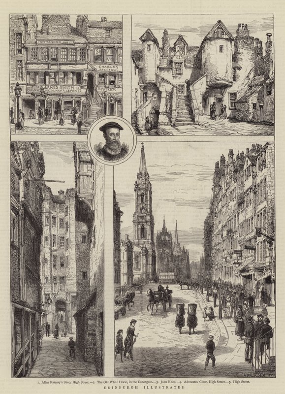 Édimbourg Illustré - Henry William Brewer