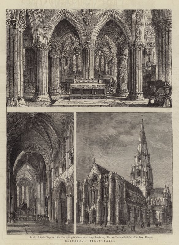 Édimbourg illustré - Henry William Brewer