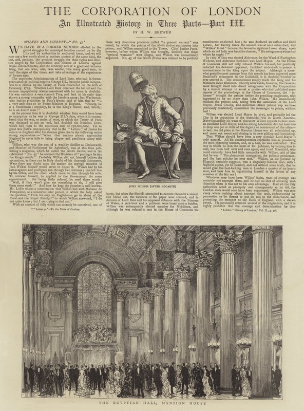 La Corporation de Londres - Henry William Brewer