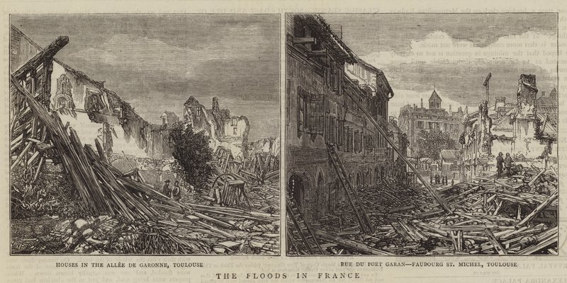 Les inondations en France - Henry William Brewer