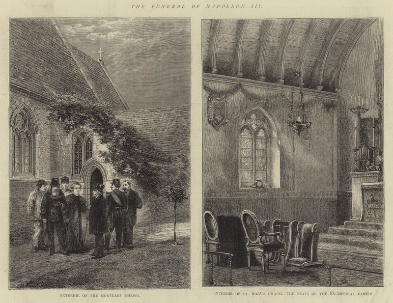 Les Funérailles de Napoléon III - Henry William Brewer