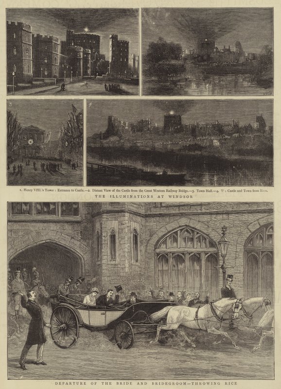 Le Mariage Royal à Windsor - Henry William Brewer
