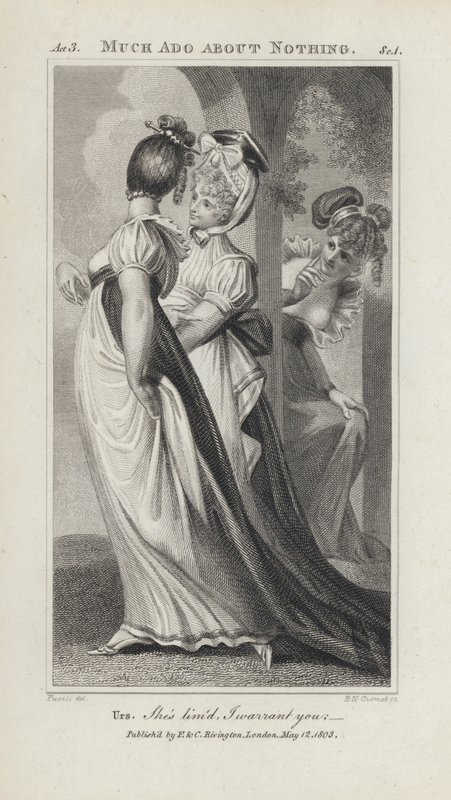 Illustration pour Beaucoup de bruit pour rien de Shakespeare - Henry  Fuseli