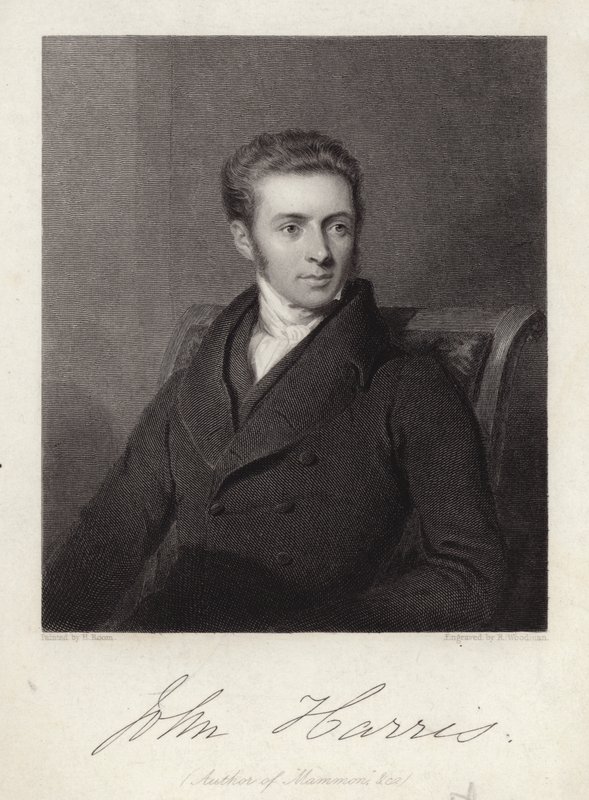 John Harris, pasteur anglais et auteur de Mammon ou la convoitise, le péché de l