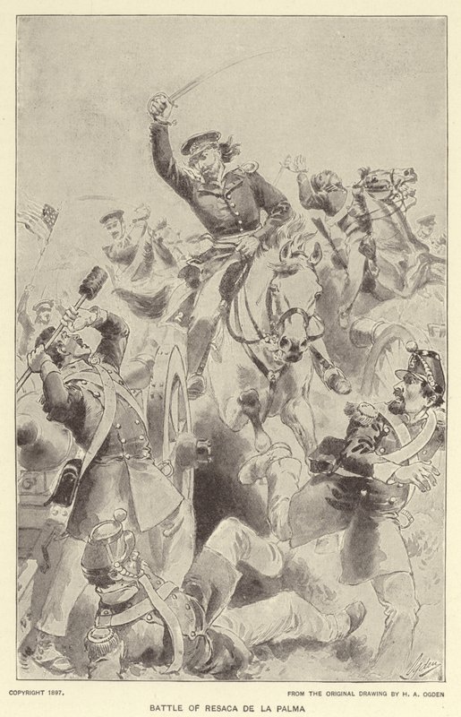 Bataille de Resaca de la Palma - Henry Alexander (after) Ogden