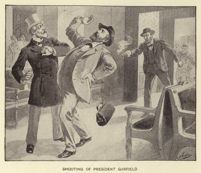 Assassinat du président Garfield - Henry Alexander (after) Ogden