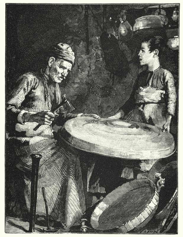 Un chaudronnier oriental - Henry Andrew Harper