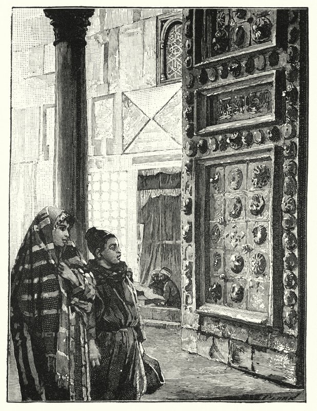 Porte métallique de la Grande Mosquée de Damas - Henry Andrew Harper