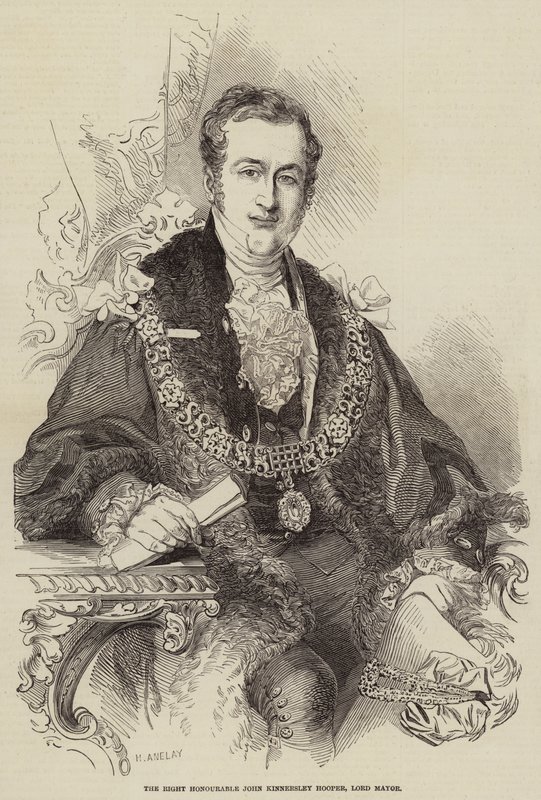Le Très Honorable John Kinnersley Hooper, Lord Maire - Henry Anelay