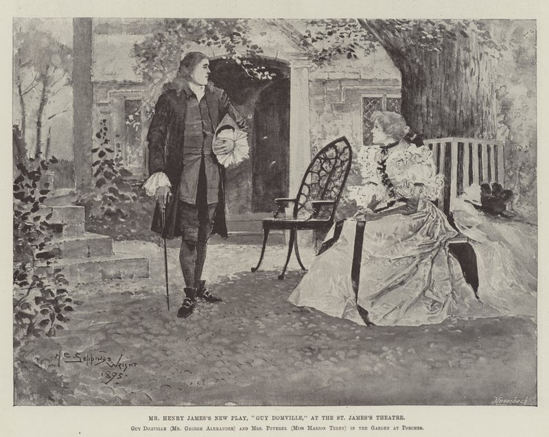 La nouvelle pièce de M. Henry James, Guy Domville, au St James
