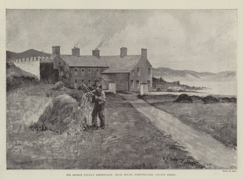 Lieu de naissance de Sir George White, Rock House, Portstewart, Comté de Derry - Henry Charles Seppings Wright