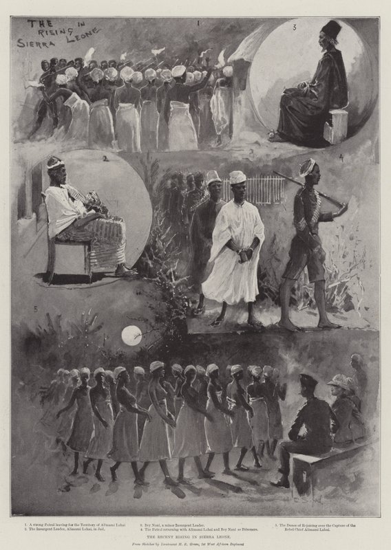 Le soulèvement récent en Sierra Leone - Henry Charles Seppings Wright