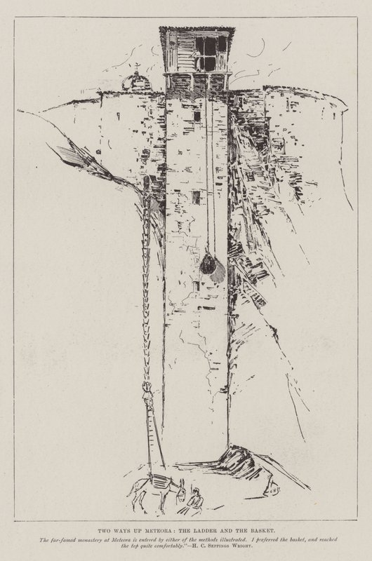 Deux chemins vers Météores, l