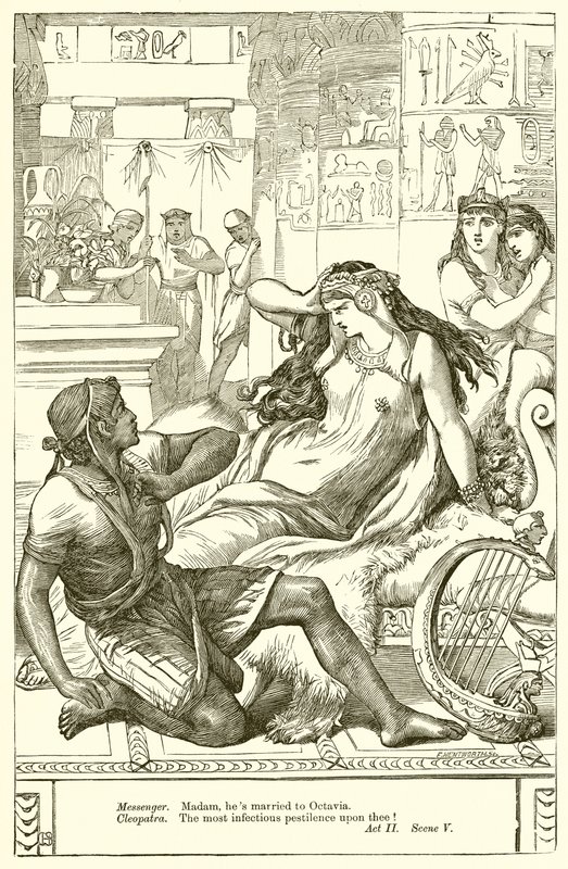 Antoine et Cléopâtre - Henry Courtney Selous