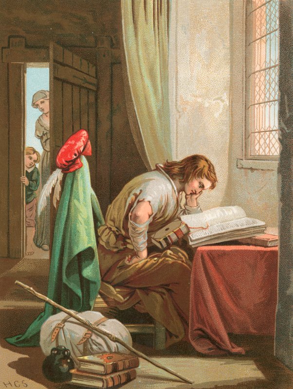 Christian pleure et prie - Henry Courtney Selous
