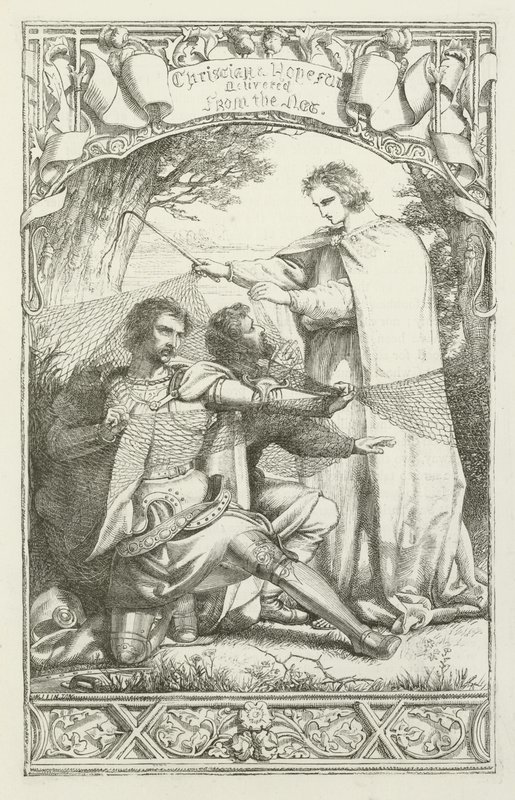 Illustration pour Le Voyage du Pèlerin de John Bunyan - Henry Courtney Selous