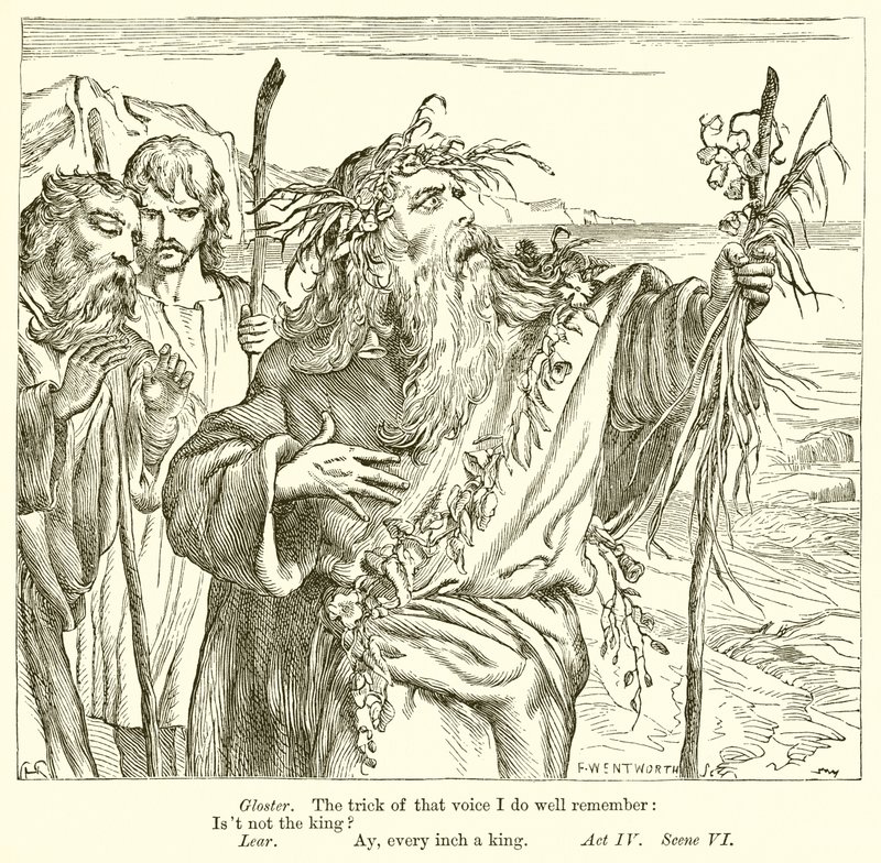 Le Roi Lear - Henry Courtney Selous