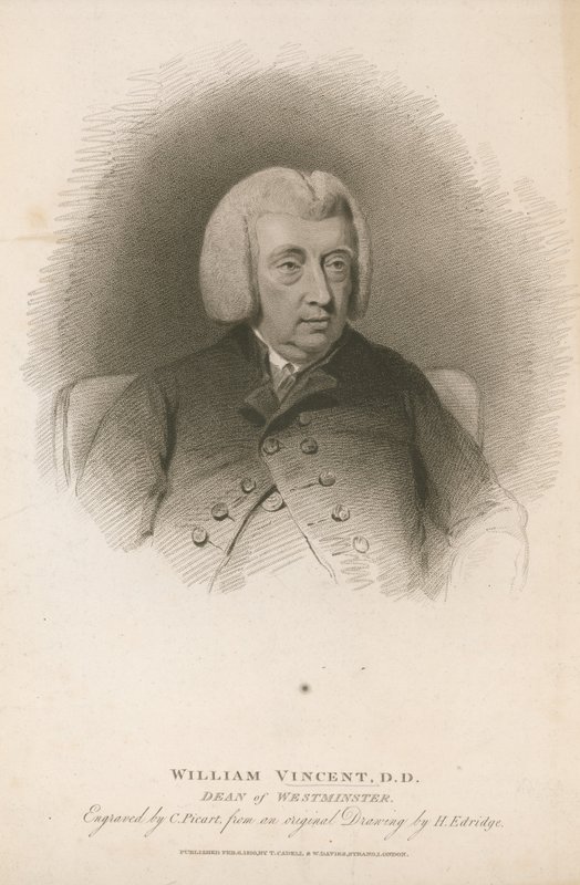 William Vincent, DD, doyen de Westminster - Henry Edridge