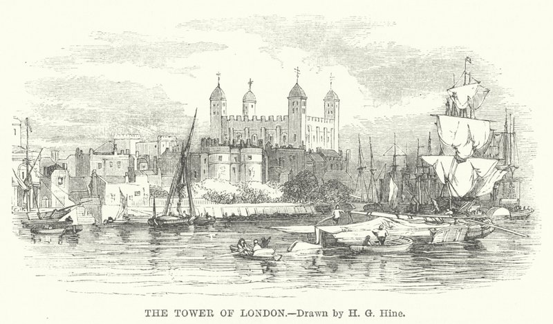 La Tour de Londres - Henry George (after) Hine