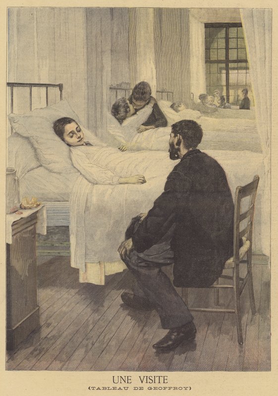 Une visite - Henri Jules Jean Geoffroy