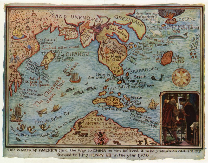 Carte imaginaire de l
