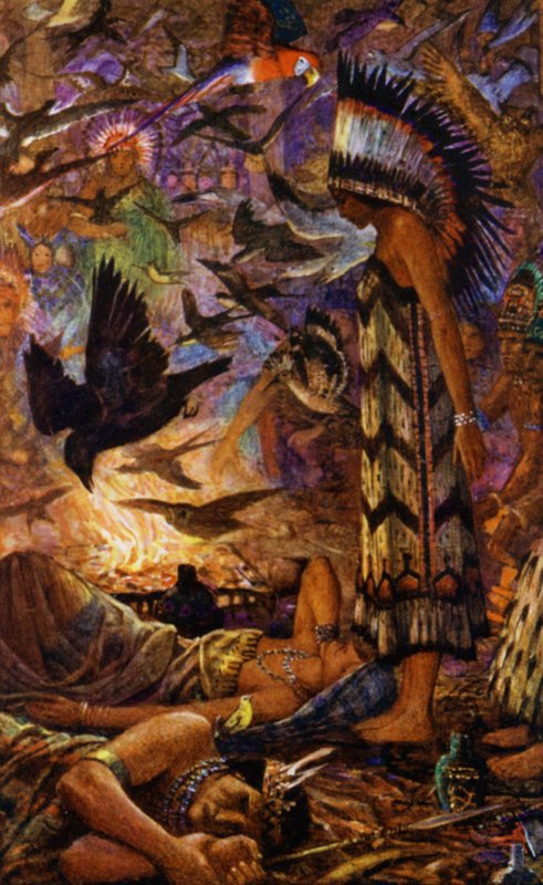 La magie de Djun dans la maison du chef - Henry Justice Ford