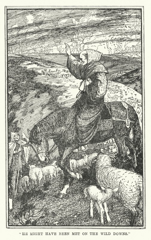 Il aurait pu être rencontré sur les landes sauvages - Henry Justice Ford