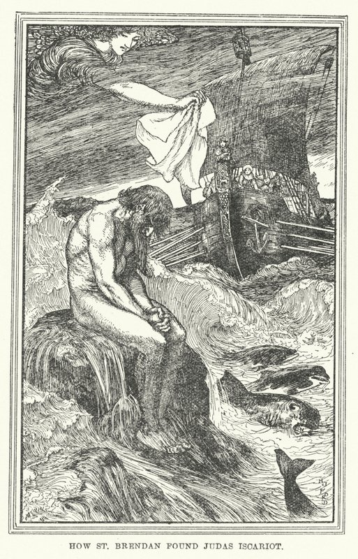Comment Saint Brendan a trouvé Judas Iscariot - Henry Justice Ford