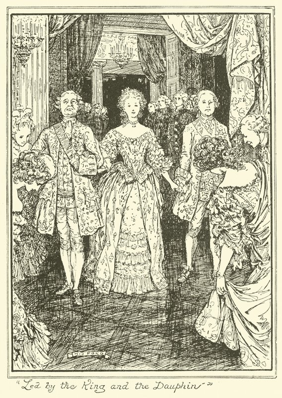 Guidés par le roi et le dauphin - Henry Justice Ford