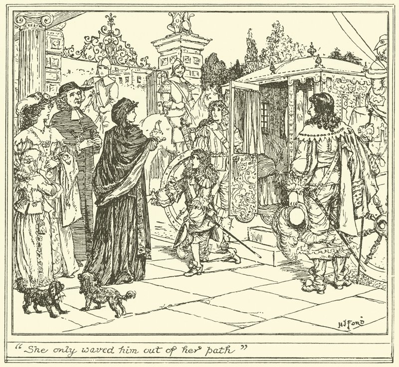 Elle ne fit que le chasser de son chemin - Henry Justice Ford