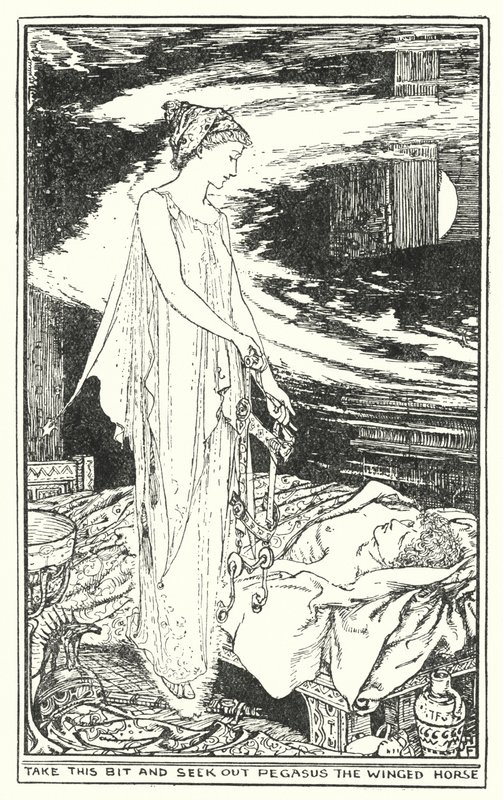 Cherche Pégase le cheval ailé - Henry Justice Ford