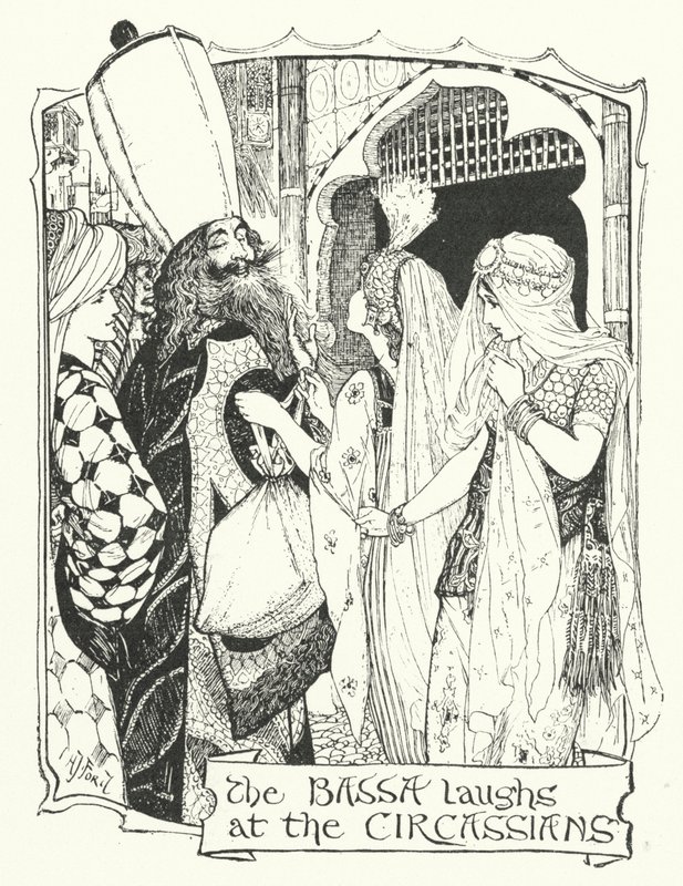 Le Bassa rit des Circassiens (gravure) - Henry Justice Ford