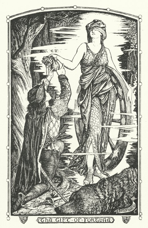 Le Don de la Fortune (gravure) - Henry Justice Ford
