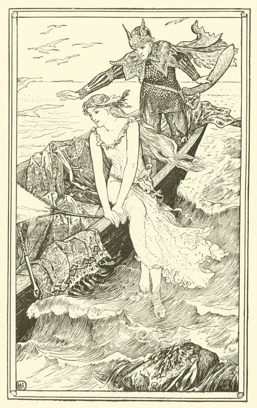 La Sirène dorée (gravure) - Henry Justice Ford