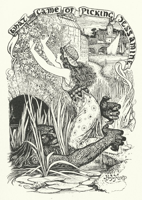 Ce qui est arrivé en cueillant du jasmin (gravure) - Henry Justice Ford