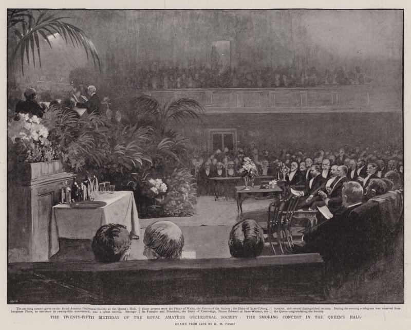 Le vingt-cinquième anniversaire de la Société royale des amateurs d