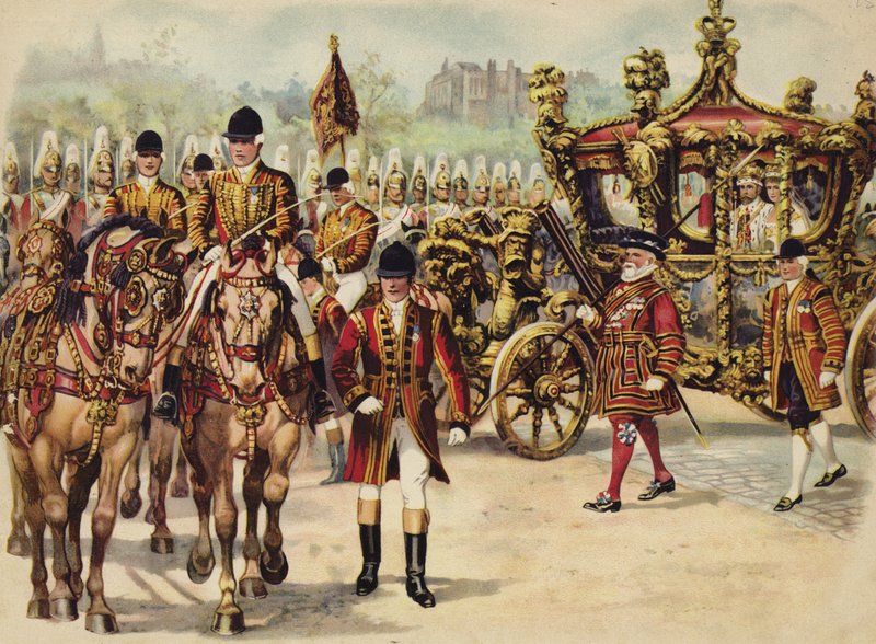 Procession de couronnement du roi George V, 22 juin 1911 - Henry Payne