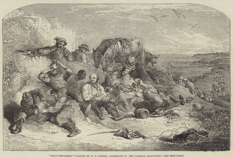 Arrêt-Contrebandiers, Exposition de l