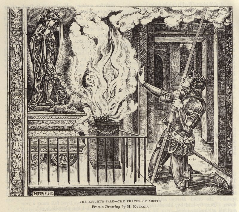 Le Conte du Chevalier - Henry Ryland