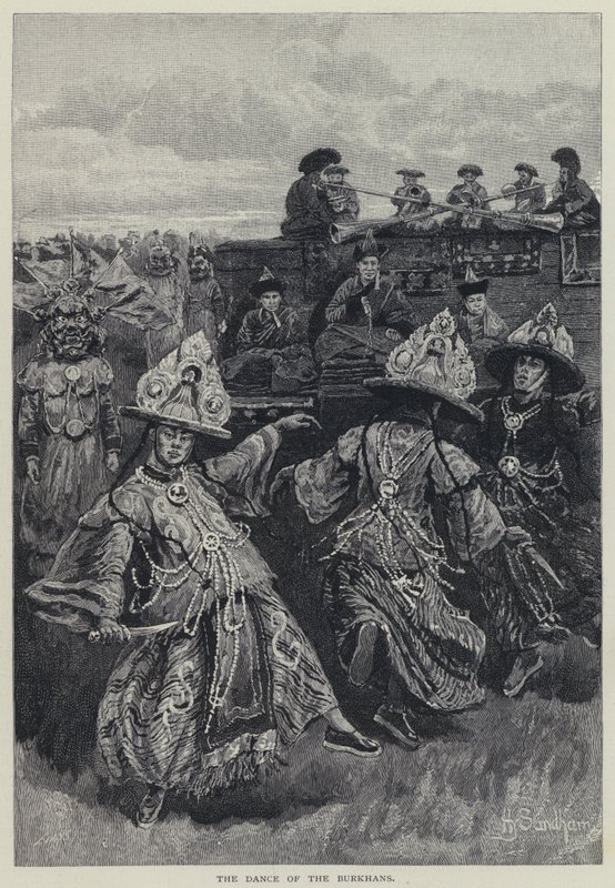 La danse des Burkhans - Henry Sandham