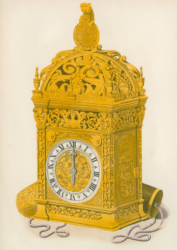 Horloge, présentée par Henri VIII à Anne Boleyn, 1533 - Henry Shaw