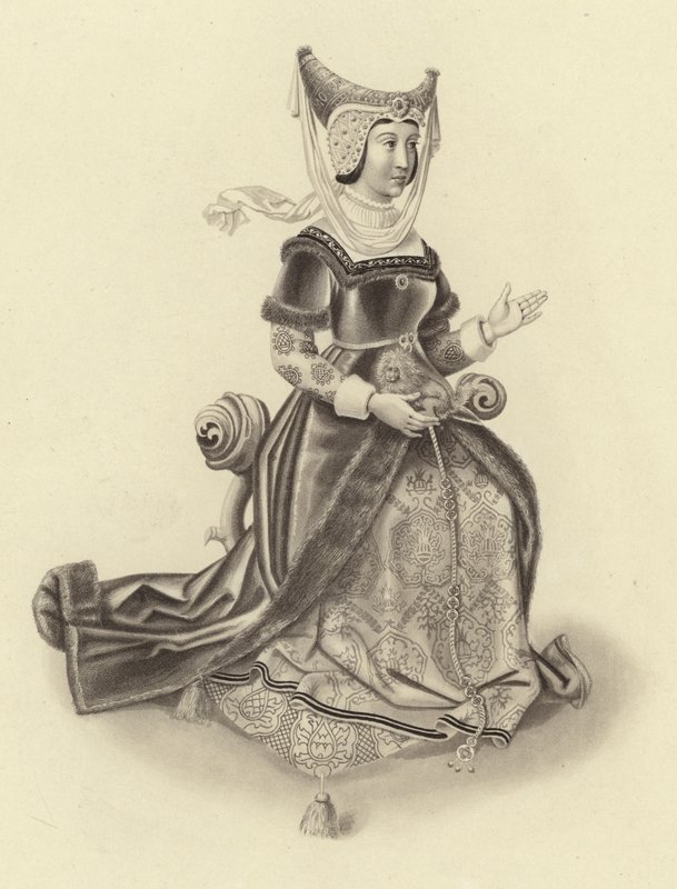 Constance Duchesse de Lancastre, épouse de Jean de Gand - Henry Shaw