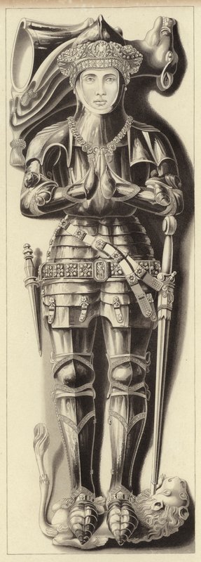Effigie de Sir Richard Vernon - Henry Shaw