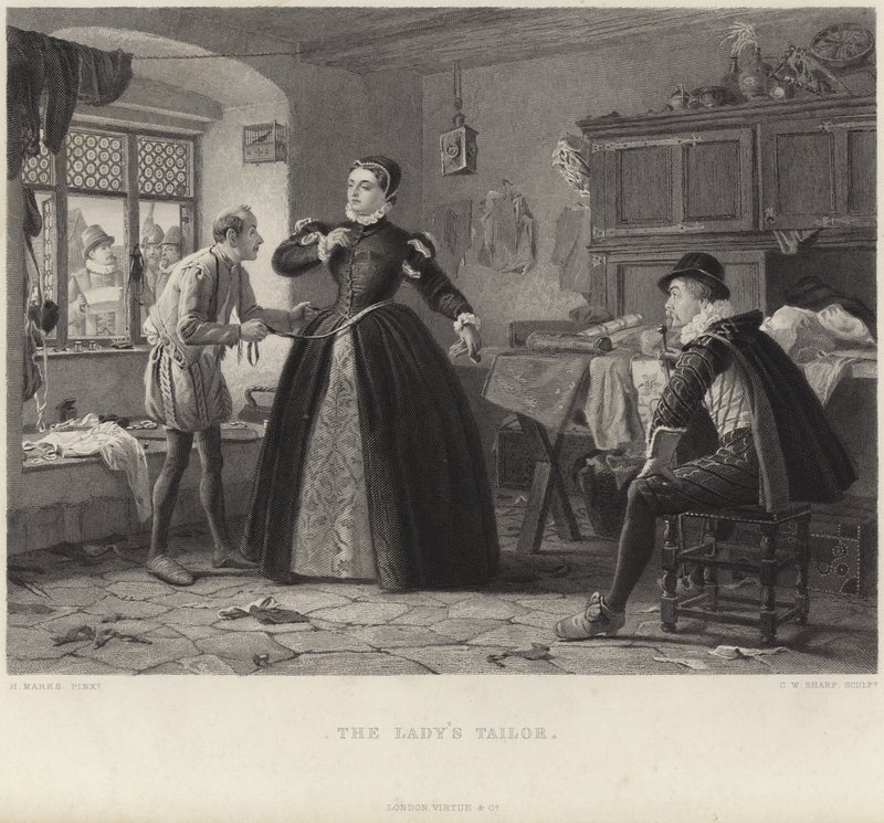 Le tailleur de la dame - Henry Stacey Marks