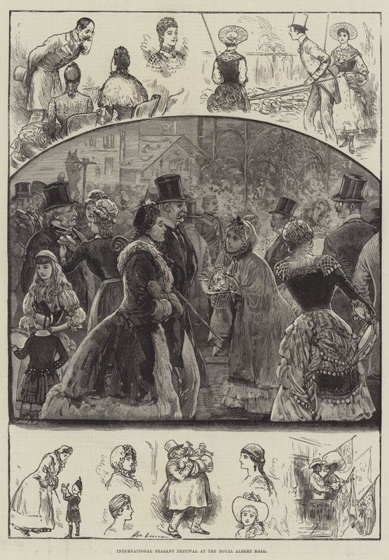 Festival International des Paysans au Royal Albert Hall - Henry Stephen Ludlow