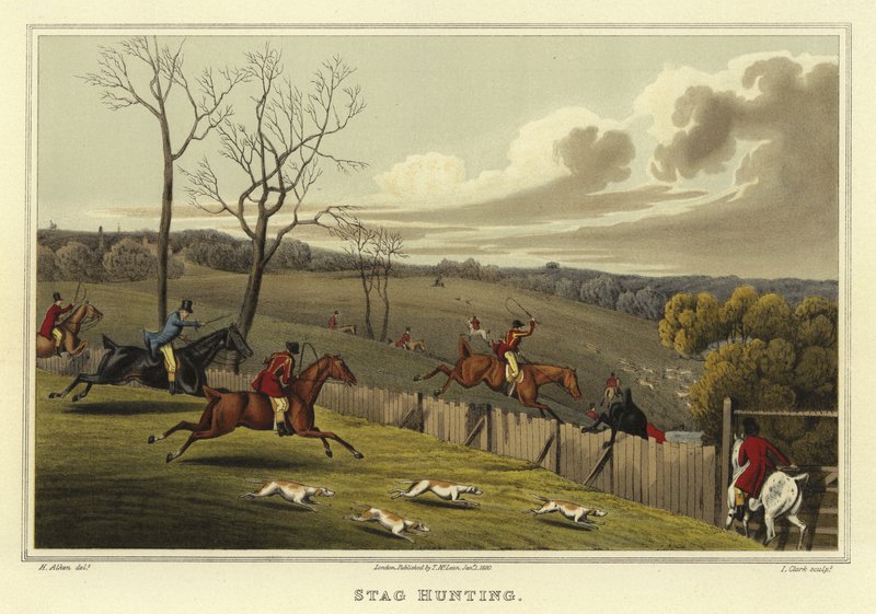 Chasse au cerf - Henry Thomas Alken
