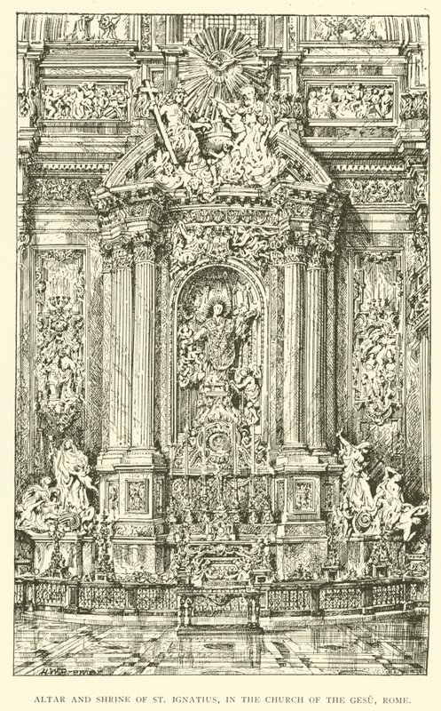 Autel et sanctuaire de Saint Ignace, dans l