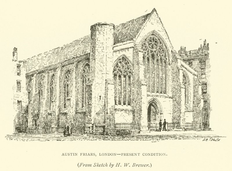 Austin Friars, Londres, état actuel - Henry William Brewer