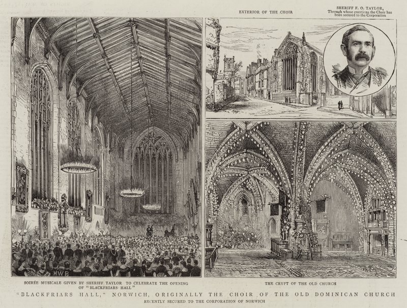 Blackfriars Hall, Norwich, anciennement le Chœur de l
